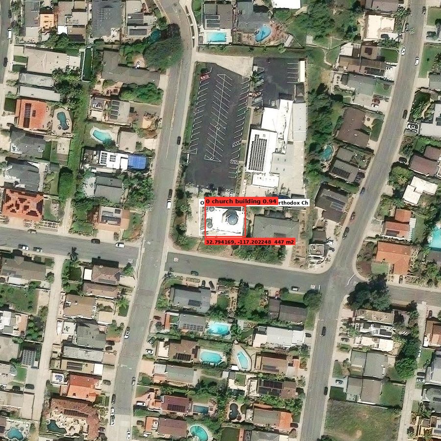From pixels to latitude and longitude: object detection you can put on a map